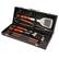 Left. Cuisinart - Premium Grilling Set (10-Piece) - Stainless Steel/Brown.