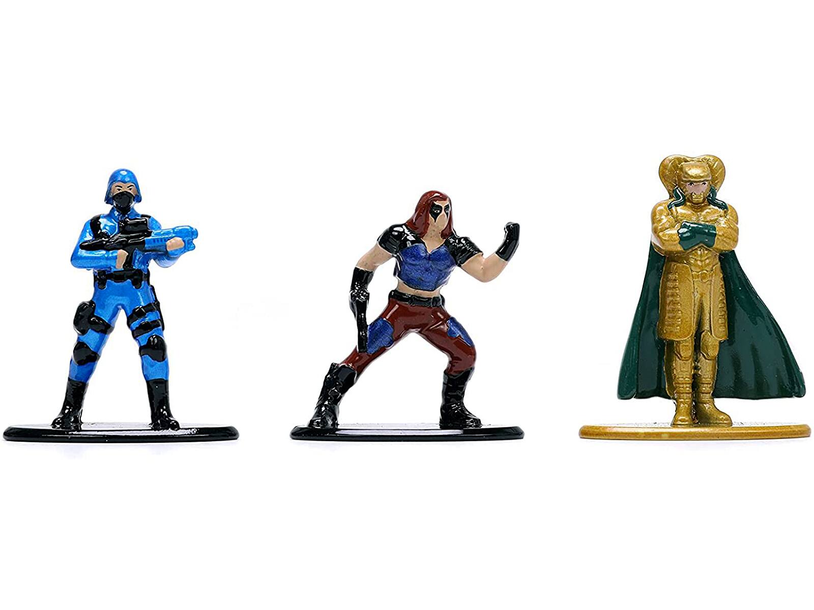 Alt View 5. Jada Toys - Jada Toys - G.I. Joe - Nano MetalFigs - 1.65" Diecast Figure 18-Pack   - Collectibles - Multicolor.