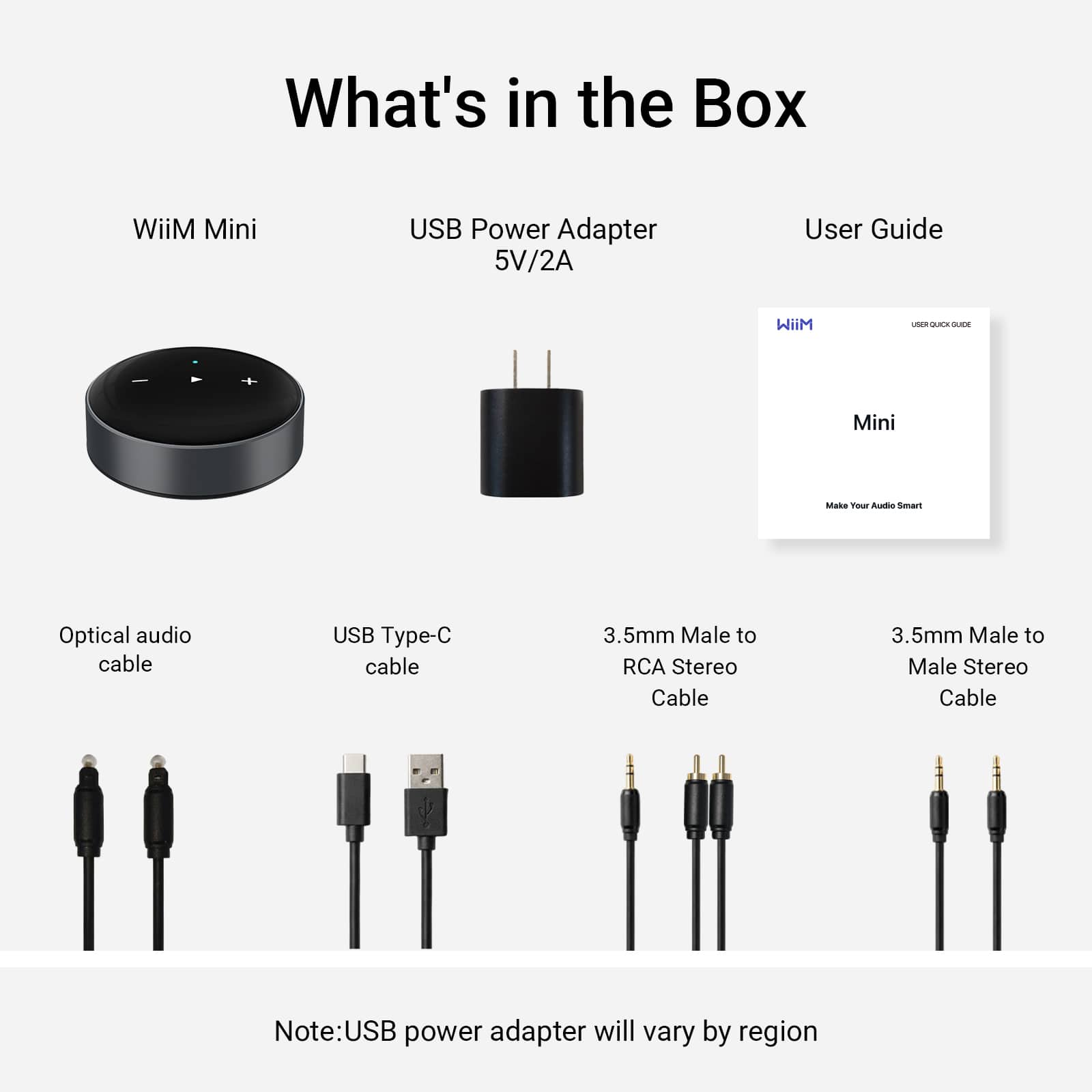 WiiM Mini Wireless Audio Streamer Black - Best Buy