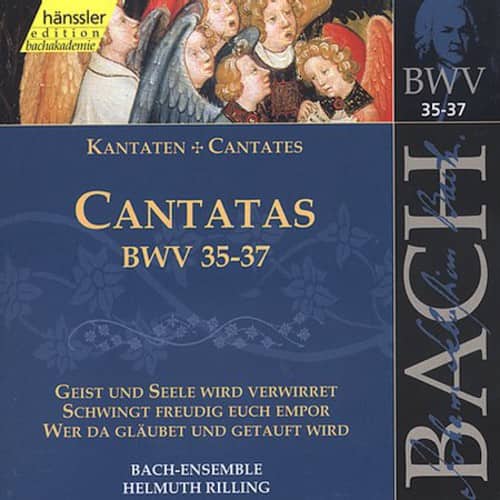 Helmuth Rilling - Sacred Cantatas BWV 35 36 37  - COMPACT DISCS