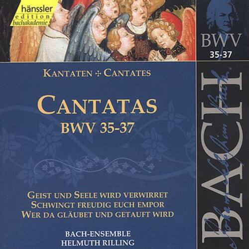 J.S. Bach - Sacred Cantatas BWV 35 36 37   - COMPACT DISCS [CD]