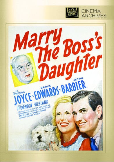 Marry The Boss's Daughter - DVD