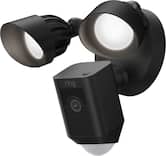 Ring - Floodlight Cam Plus Outdoor Wired 1080p Surveillance Camera - Black