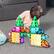 Alt View 2. PicassoTiles - PICASSO-TILES Magnetic Tiles For Kids 61PCS Construction STEM Building Blocks Educational Toy - Multicolor.