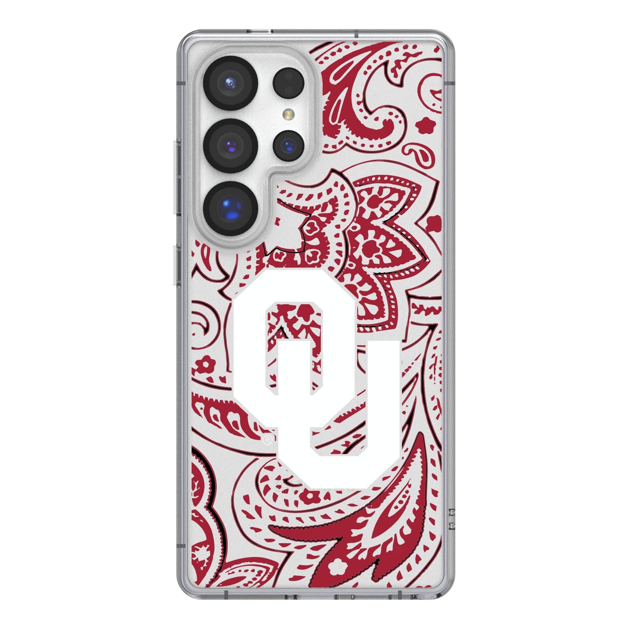 Keyscaper - NCAA - Oklahoma Sooners Paisley Galaxy Clear Case - S25 Plus - Multicolor price history on PriceWatchPro