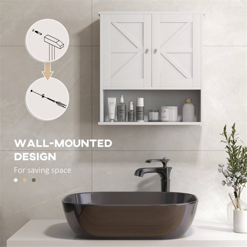 WALL-MOUNTED DESIGN  
For saving space