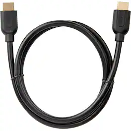 Rocstor - 3FT HDMI 2.1V CABLE ULTRATV M/M SUPPORT 3D 4K2K 60HZ 18GBPS - Black