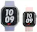 Alt View Zoom 11. Tronsmart - 8 Pack Silicone Sport Band Compatible with Apple Watch Serise 1-9 42mm 44mm 45mm 49mm - Black/Gray/Pink/Gray/Green/White/Wine/Plum.