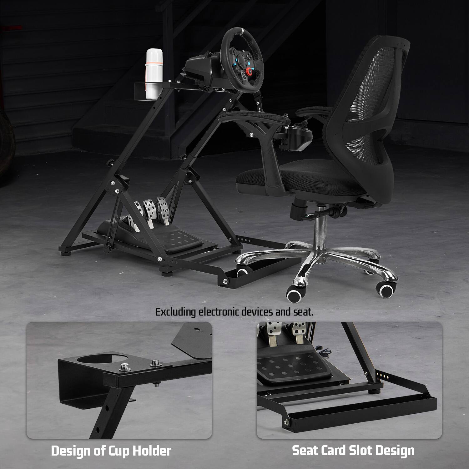 Excluding electronic devices and seat.

Design of Cup Holder

Seat Card Slot Design