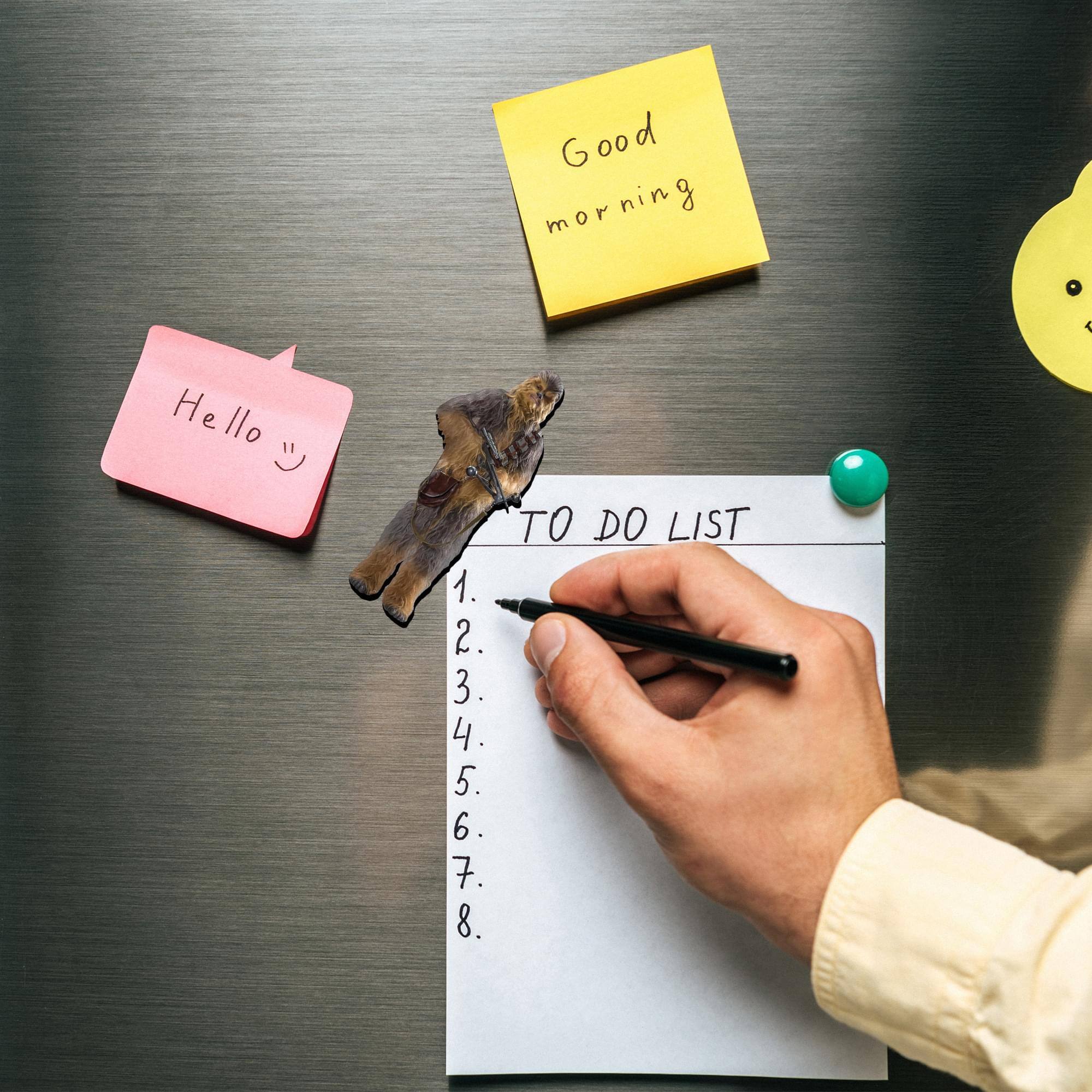 Good morning

Hello 😊

TO DO LIST
1.
2.
3.
4.
5.
6.
7.
8.