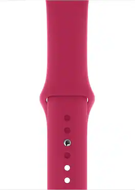 Apple - Watch Sport Band (44mm) - Pomegranate - Regular - Red