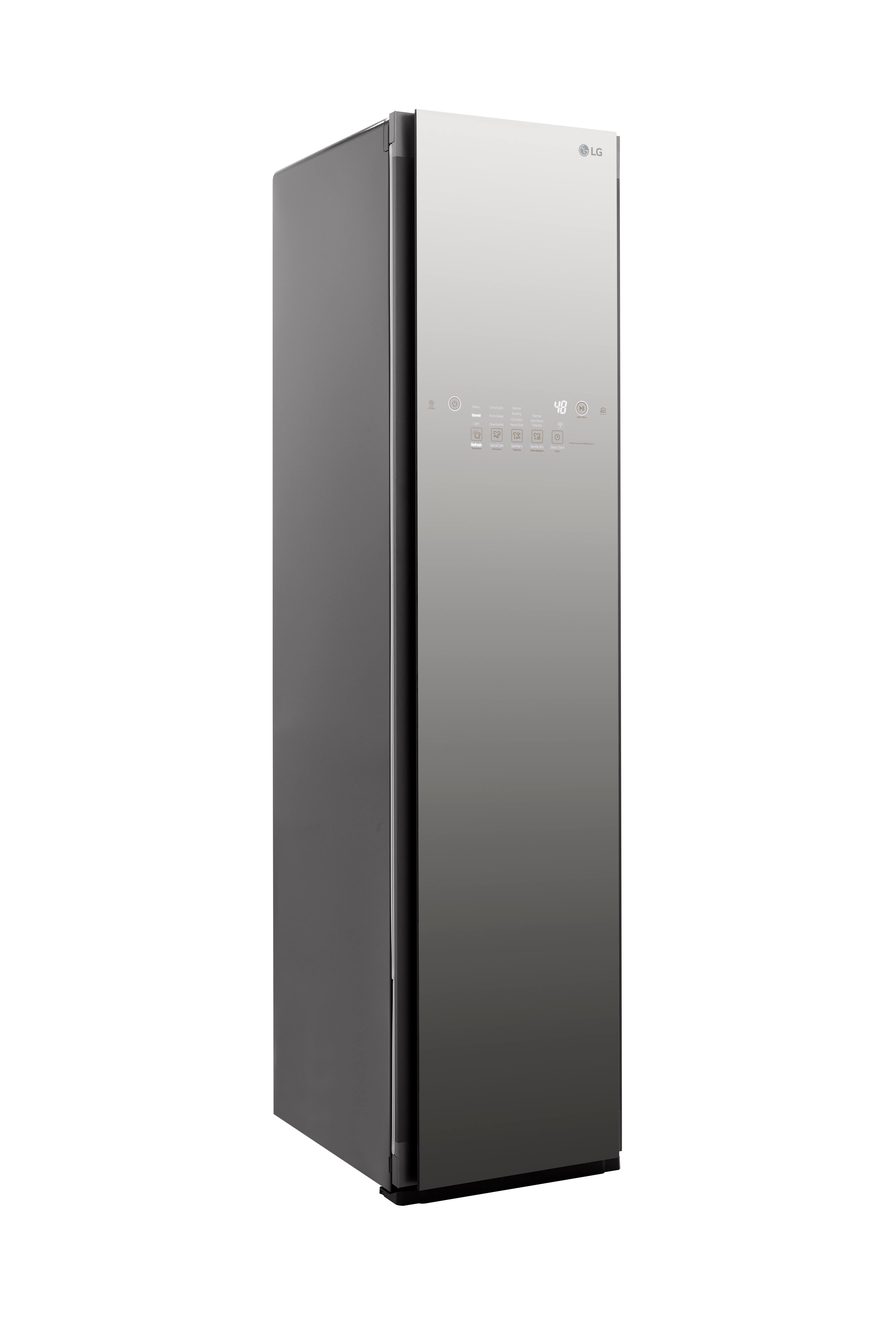 Alt View 3. LG - Styler Smart Steam Clothing Care System - Mirror Finish.