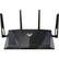 Front. ASUS - Dual-Band WiFi 7 AiMesh Extendable Performance Router RT-BE88U - Black.