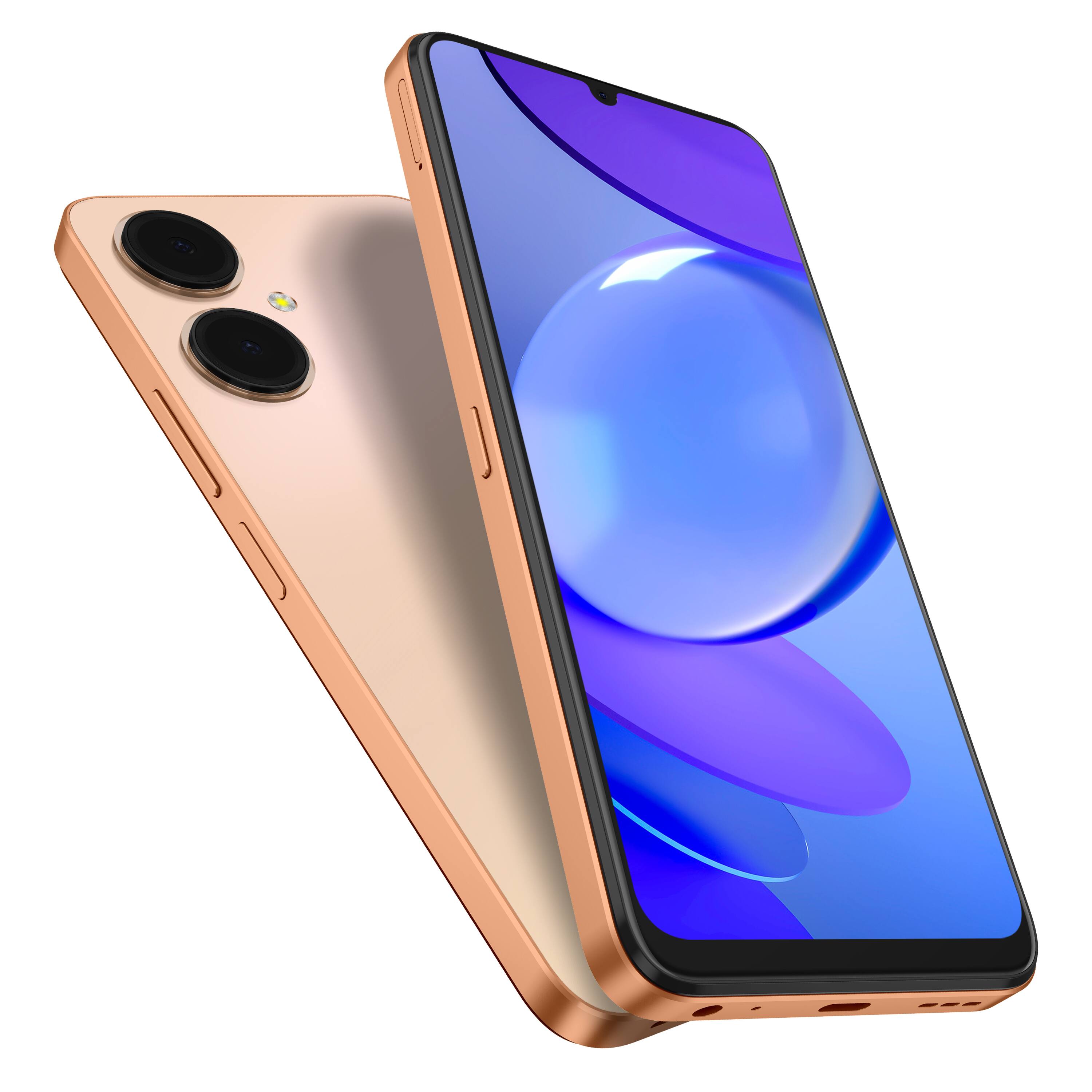 Alt View 1. BLU - G64 256GB (Unlocked) - Peach.