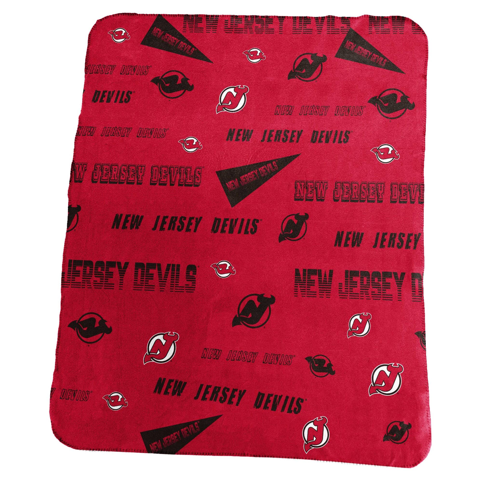 Logo Brands - New Jersey Devils 50" x 60" Classic Fleece Blanket - Multicolor