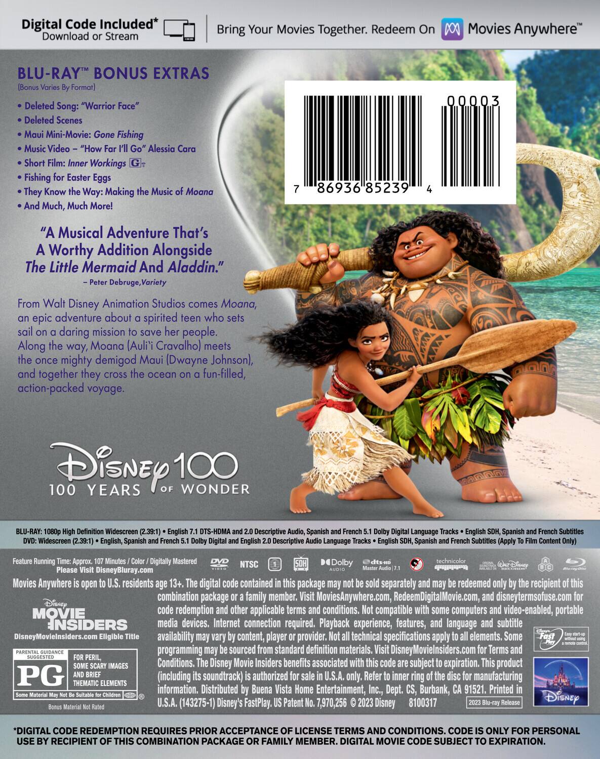 Alt View 1. Moana   - BLU-RAY.
