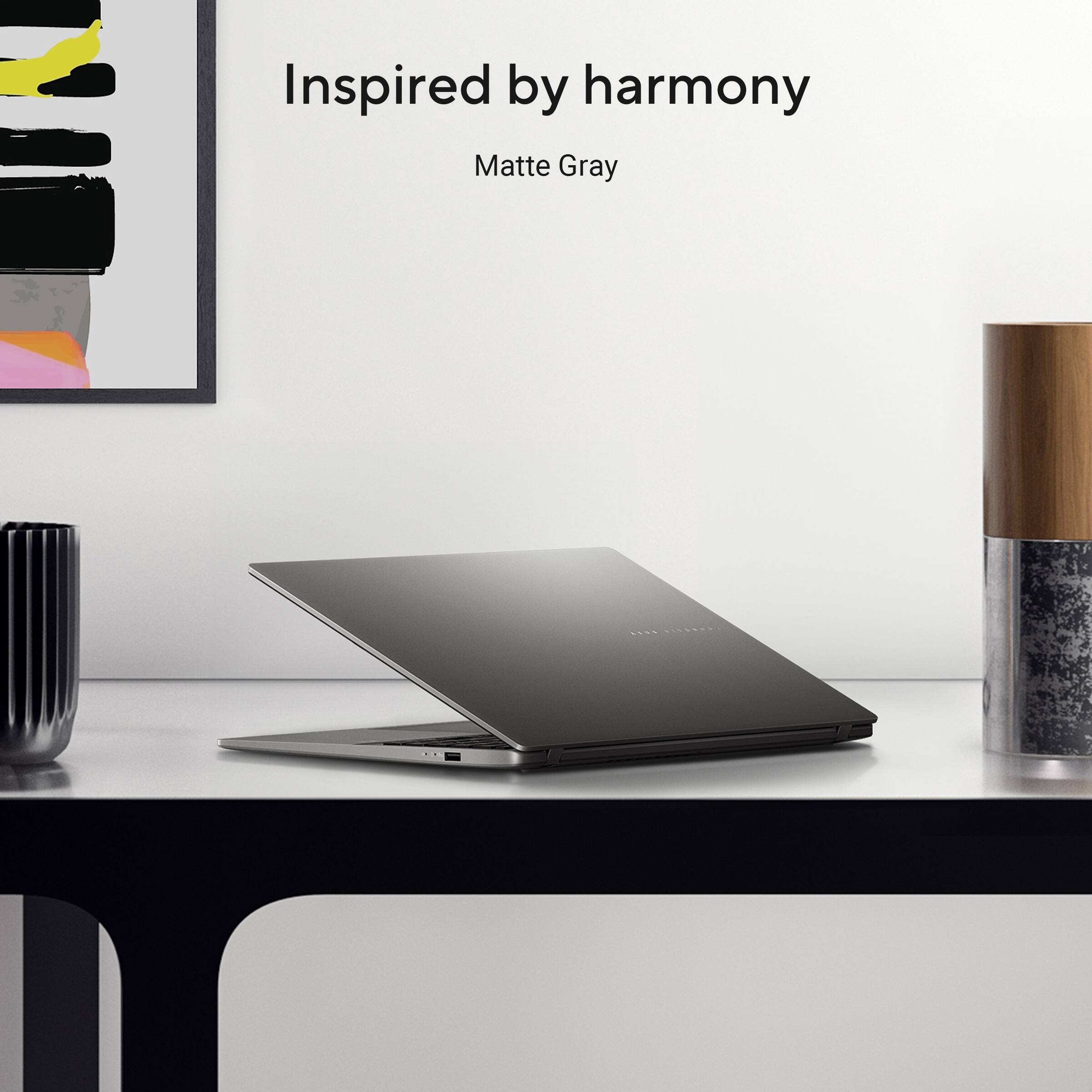 Inspired by harmony  
Matte Gray