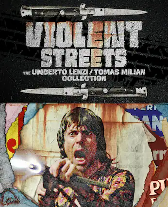 Front. Violent Streets: The Umberto Lenzi/Tomas Milian Collection - BLU-RAY.