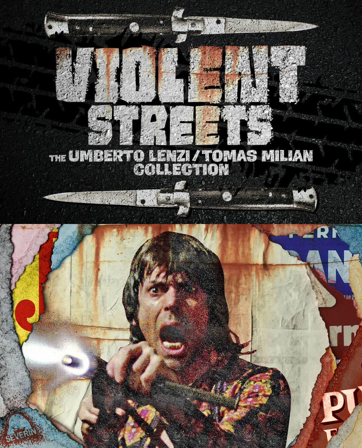 Front. Violent Streets: The Umberto Lenzi/Tomas Milian Collection   - BLU-RAY.