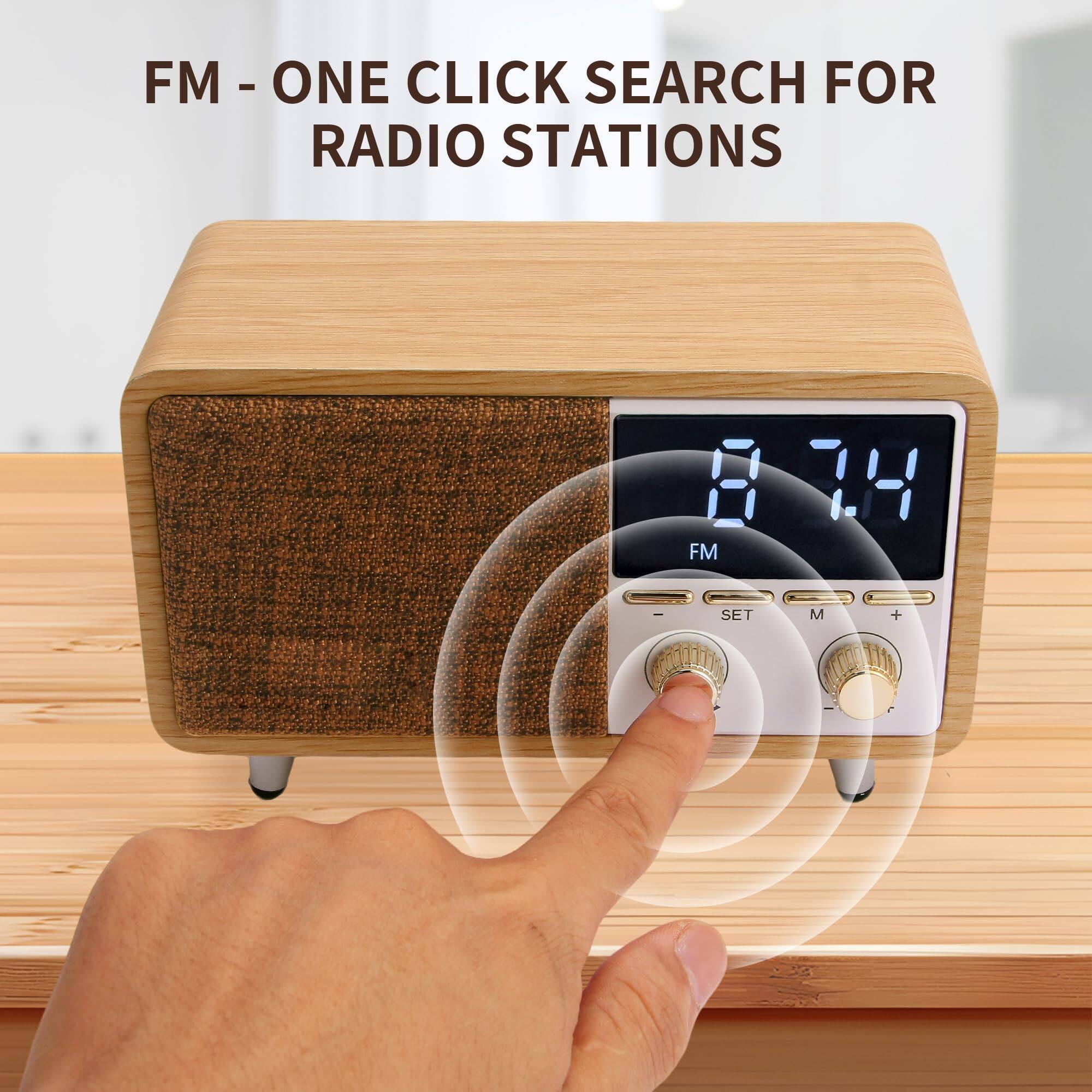 FM - ONE CLICK SEARCH FOR RADIO STATIONS