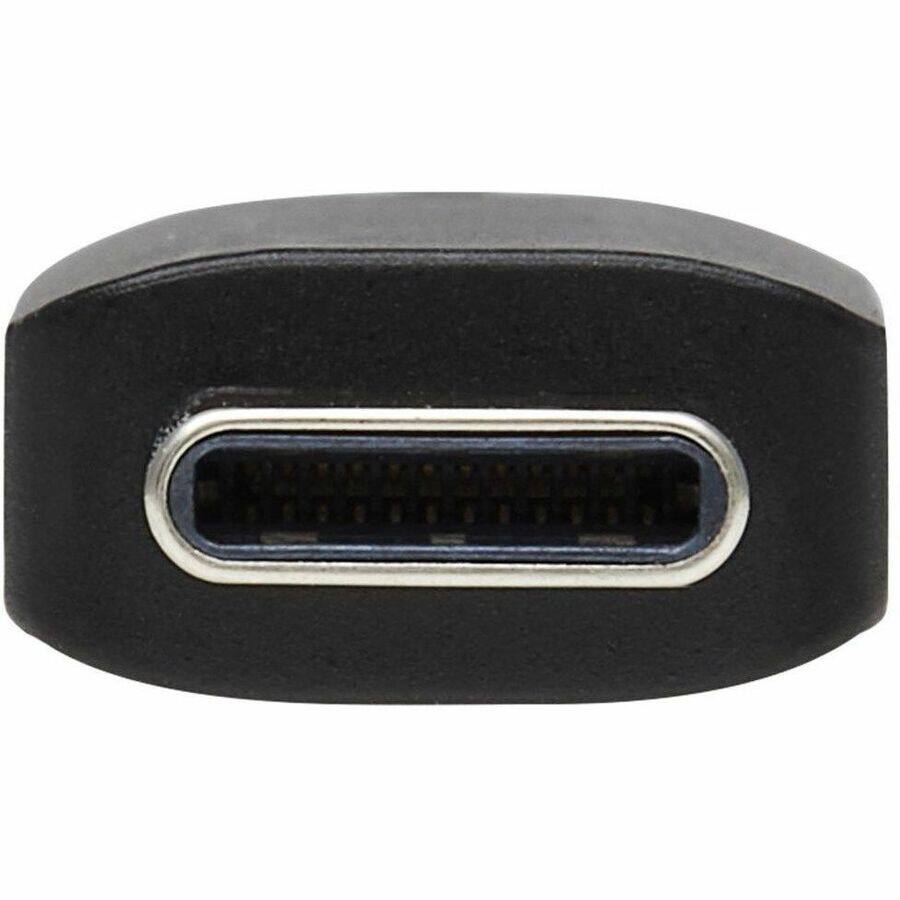Alt View 3. Tripp Lite - Eaton Tripp Lite Series USB-C Adapter, Dual Display - 4K 60 Hz HDMI, HDR, 4:4:4, HDCP 2.2, DP 1.4 Alt Mode, Black - 1 x - Black.