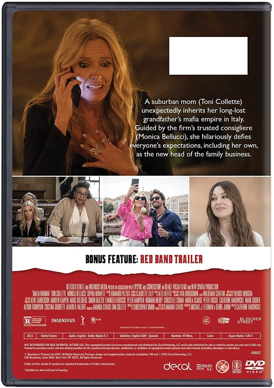 Alt View 1. Mafia Mamma   - DVD.