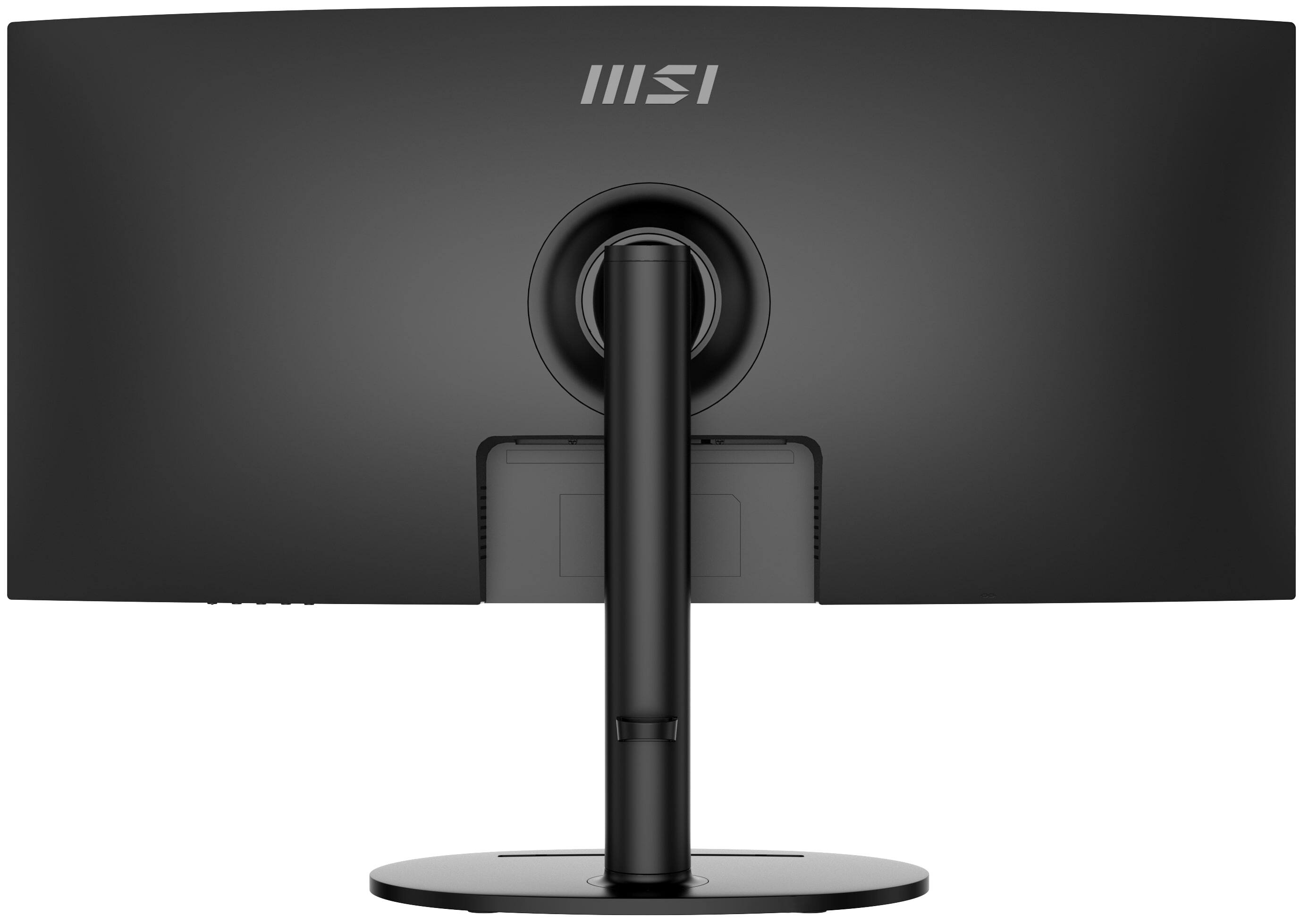 Back. MSI - Modern MD342CQ 34" UWQHD 120Hz 4ms Computer Monitor with HDR ready, Built-in Speakers (DisplayPort, HDMI, USB-C ) - Matte Black.