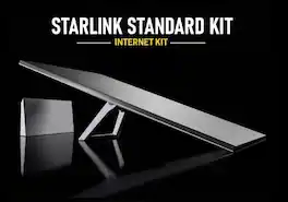 SpaceX Starlink Gen 3 Standard Kit: High-Speed, Low-Latency Wi-Fi 6 Router - Residential & RV Satellite Internet Kit