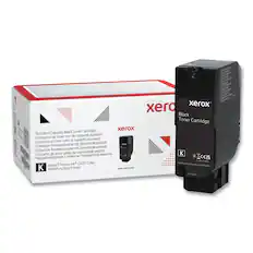 Xerox Black Toner Cartridge
Standard-Capacity
Cartouche de toner noir de capacité standard
Cartuccia di toner nero di capacità standard
Schwarze-Tonerpatrone mit Standardkapazität
Cartucho de toner preto de capacidad estándar
Черный картридж с тонером стандартной емкости
Xerox® VersaLink® C625 Color
Multifunction Printer
www.xerox.com
©2022 Xerox Corporation. No. 5928 Rev. Venice
4CF017 0001