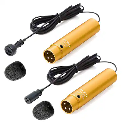 MOVO LV-6C
Microphone with 3.5mm TRS Output
Includes:
- 3.5mm TRS to XLR Adapter
- Windscreen
- 3.5mm TRS Cable