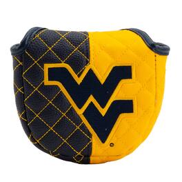 Team Golf - West Virginia Mountaineers Quilted Mallet Putter Cover - Multicolor