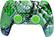 Front. Custom Controllerzz - Custom Wireless Controller for PS5 - Swamp Fade & Green Chrome Inserts.