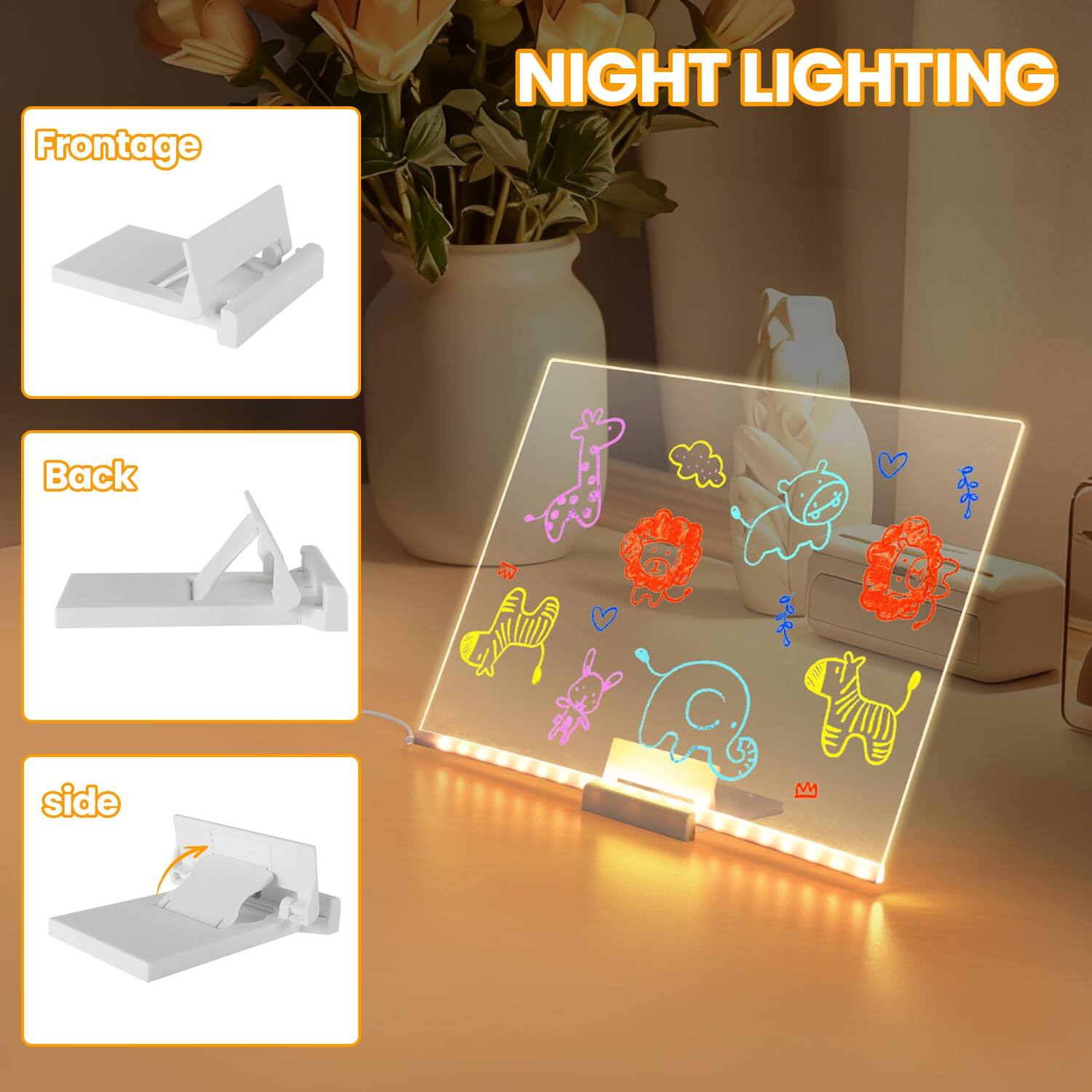 Frontage  
Back  
side  

NIGHT LIGHTING