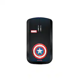 Keyscaper - Marvel Grid Wireless Mouse - Wireless - Captain America