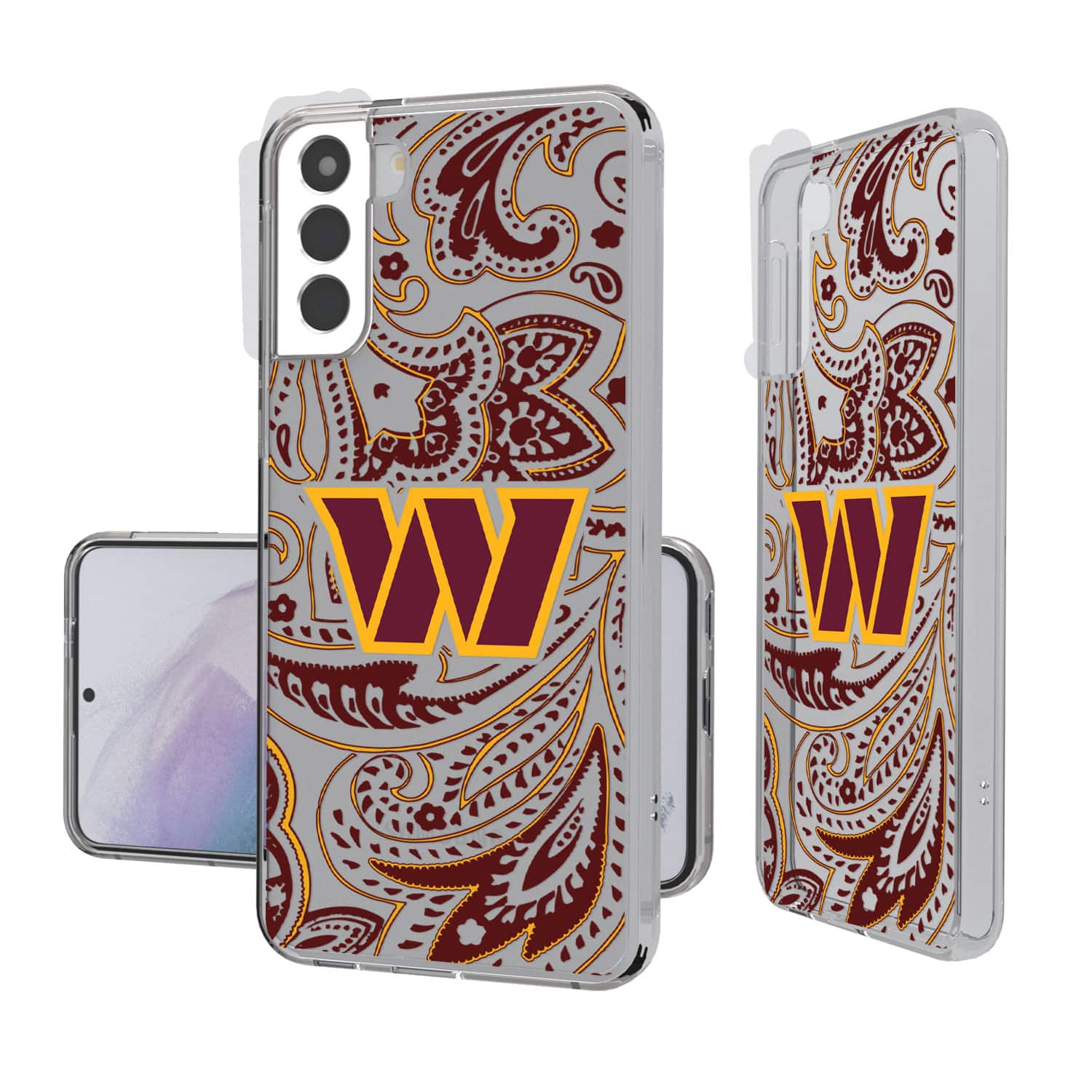 Keyscaper - NFL - Washington Commanders Galaxy Clear Paisley Design Case - S23 Ultra - Multicolor price history on PriceWatchPro