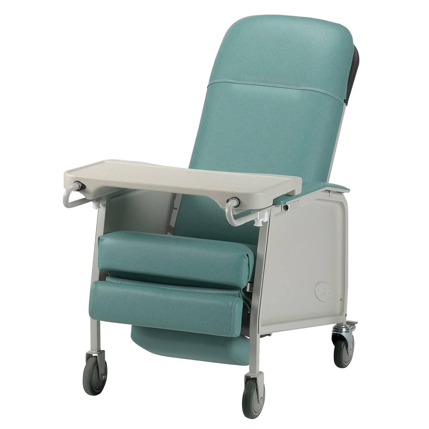Front. Invacare - IH6074A/IH68 3 Position Recliner Basic Chair for Adults with Comfort Seating - Jade.