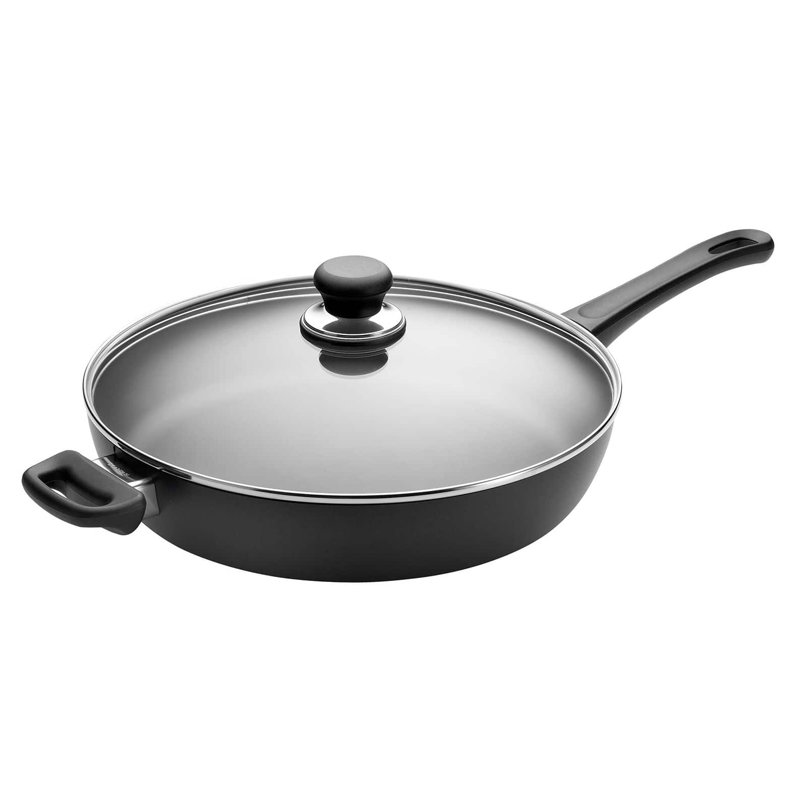 Scanpan - Classic 12-1/2 Inch Saute Pan with Lid - Black price history on PriceWatchPro