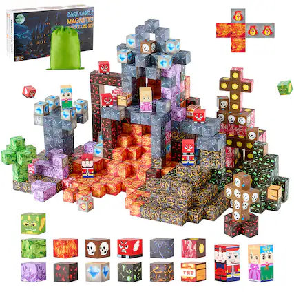 I DARK CASTLE : MAGNETIC 1895 OCK CUBE SET | PO J TH 4 : E TNT