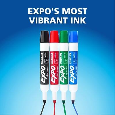 EXPO'S MOST VIBRANT INK

EXPO dry erase marker
EXPO dry erase marker
EXPO dry erase marker
EXPO dry erase marker