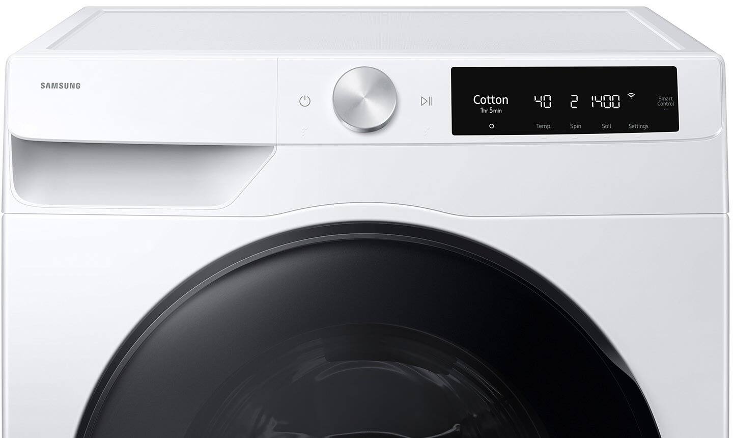 SAMSUNG  
Cotton  
Temp: 40  
Spin: 2  
Soil: 1400  
Settings