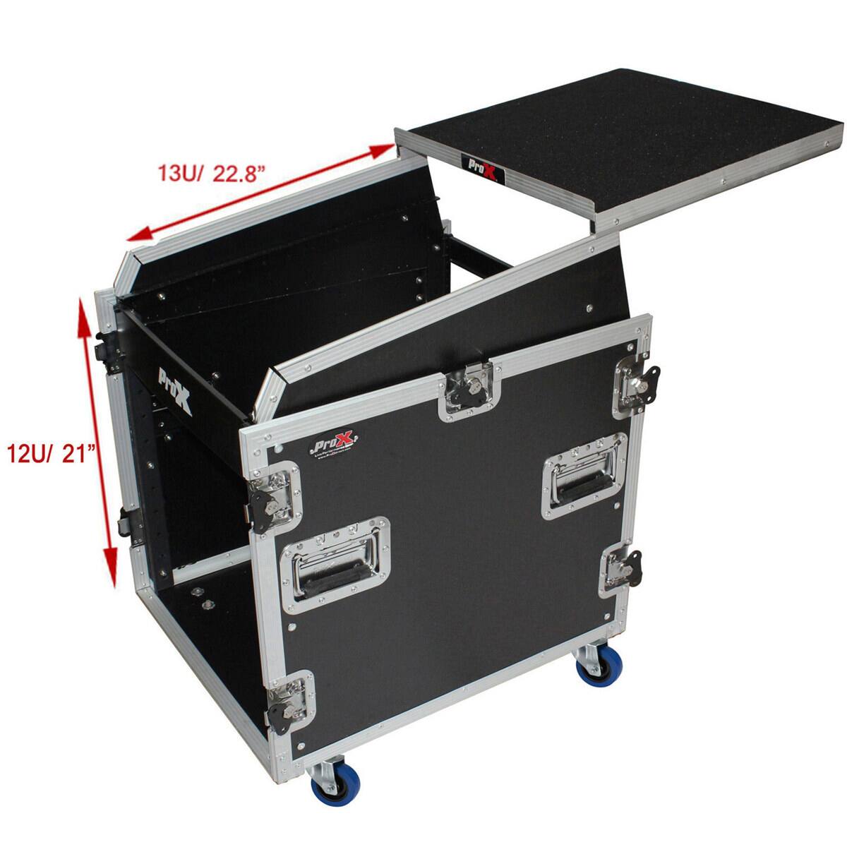 13U/ 22.8"  
ProX  
12U/ 21"  
ProX