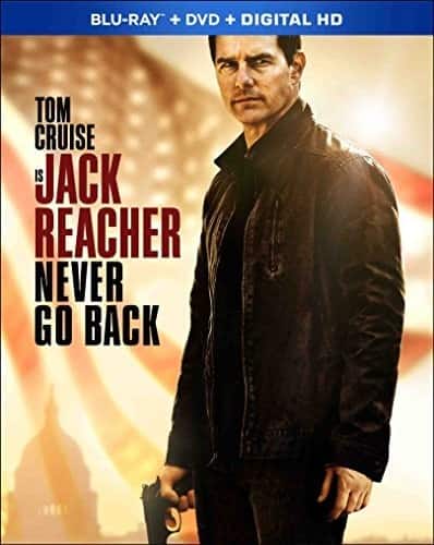 Front. Jack Reacher: Never Go Back  - BLU-RAY.