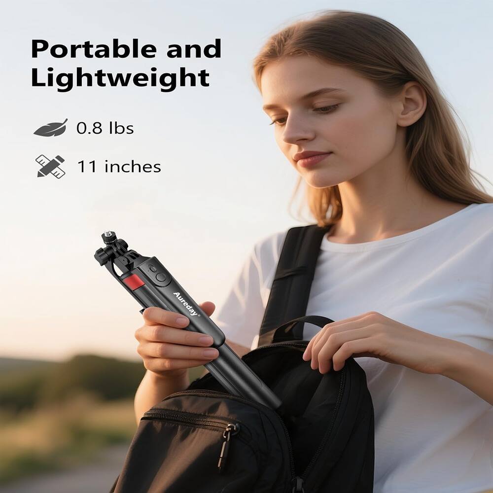 Portable and Lightweight  
0.8 lbs  
11 inches