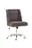 Angle. Linon Home Décor - Contemporary Powder-Coated Steel Cafe/Kitchen/Home Office Chair - Charcoal.