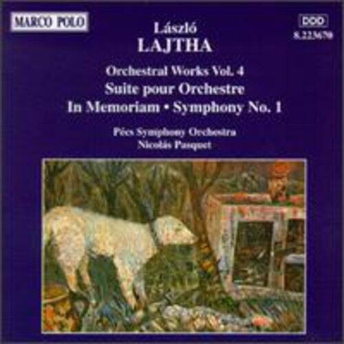 Lajtha / Pasquet / Pecs Sym Orchestra - Orchestral Works-Vol. 4   - COMPACT DISCS [CD] price history on PriceWatchPro