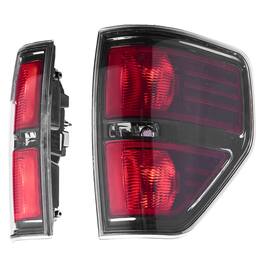 VEVOR - Tail Light Assembly Compatible with 2009 2010 2011 2012 2013 2014 Ford F150 F-150, Rear Brake Lamps without Bulbs,2PCS - Red