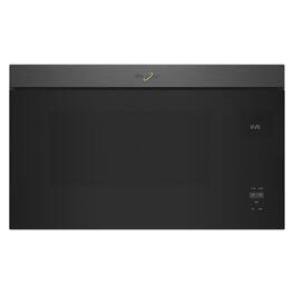 Whirlpool - 1.1 Cu. Ft. Over-the-Range Microwave with Flush Built-in Design - Black Stainless Steel