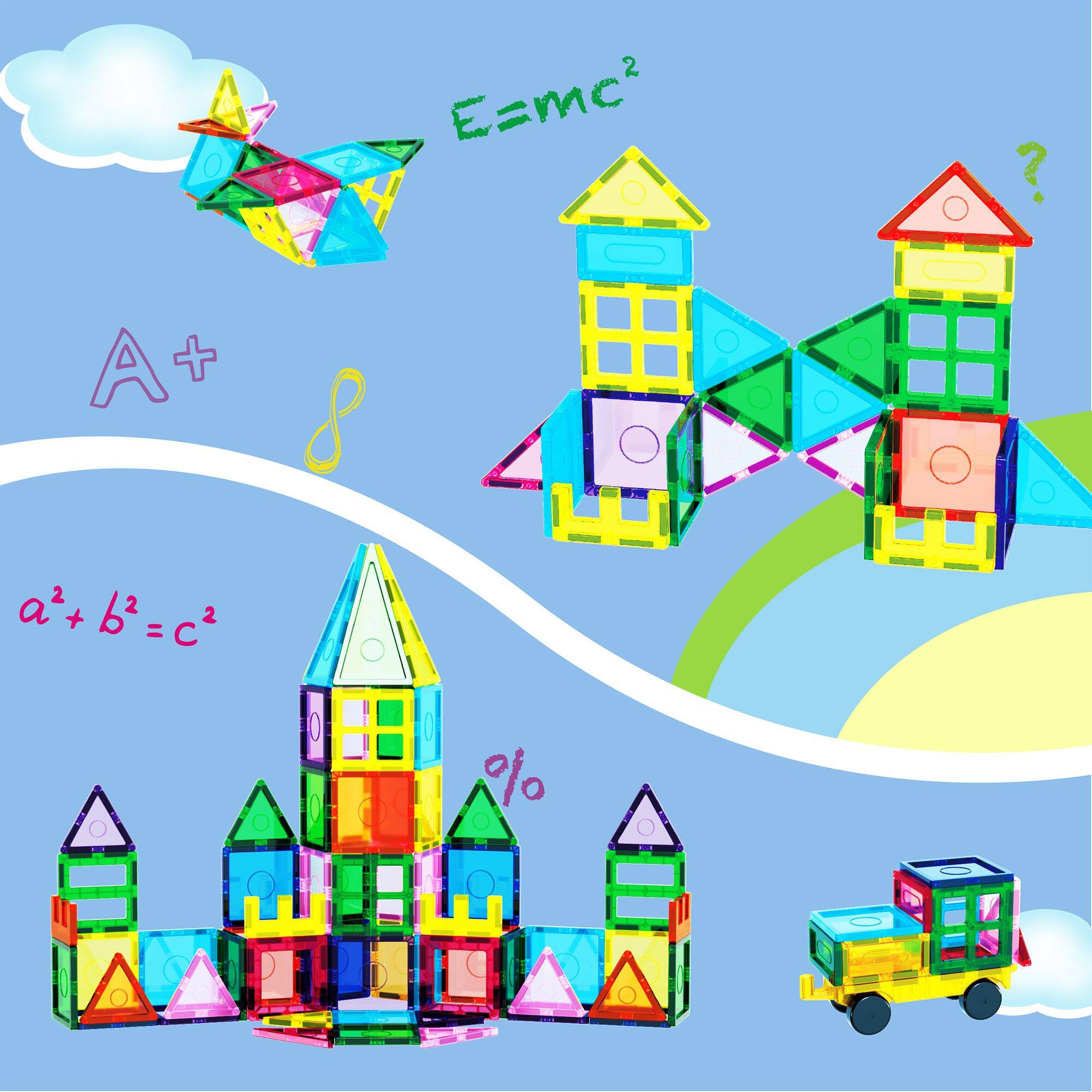 E=mc²  
A+  
a² + b² = c²  
%