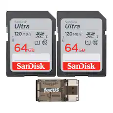 SanDisk Ultra 120 MB/s
64GB
SanDisk
SanDisk Ultra 120 MB/s
64GB
SanDisk
focus