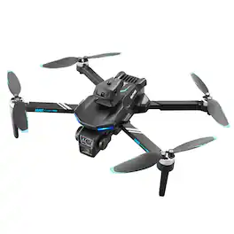 BEARSOLIM - XT606 Brushless Foldable Drone with 4K/6K Dual Camera, 13-Min Flight Time & Optical Flow Hover